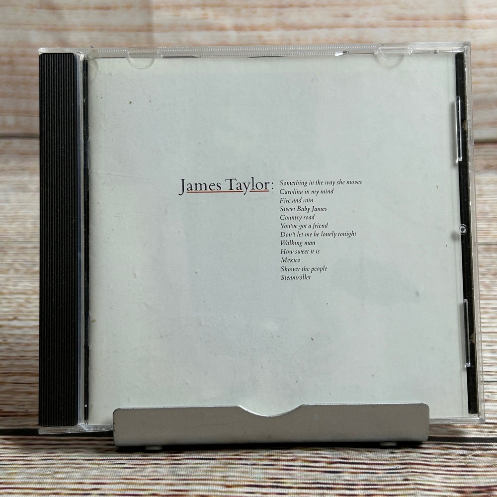 James Taylor Greatest Hits CD Warner Bros Fire and Rain Acoustic Folk Rock